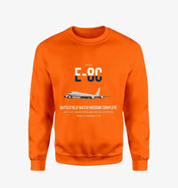 Thumbnail for E-8C Joint STARS design on orange sweatshirt