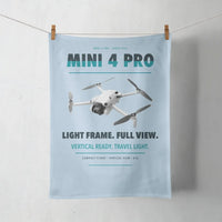 Thumbnail for DJI Mini 4 Pro design on light blue towel