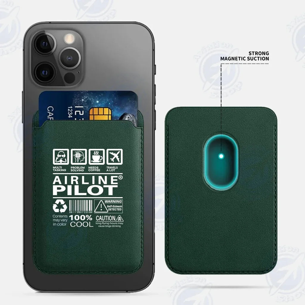 Airline Pilot Label iPhone Cases iPhone Case - view 5