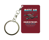 Thumbnail for DJI Mavic Air Key Chain design on dark red key chain