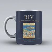 Thumbnail for Milas-Bodrum Airport BJV Mug - Dark Blue