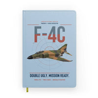 Thumbnail for F-4C Phantom II design on light blue notebook