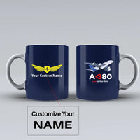 Thumbnail for Customisable Airbus A380 Mug - view 5