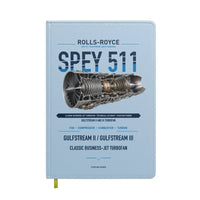 Thumbnail for SPEY 511 design on light blue notebook