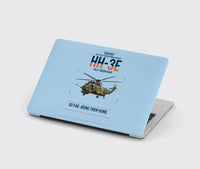 Thumbnail for Sikorsky HH-3E Jolly Green Giant design on light blue MacBook case