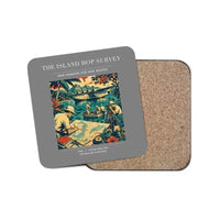 Thumbnail for The Island Hop Survey - Designed Coasters design on gray 1-piece