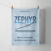 Thumbnail for Airbus Zephyr S design on light blue towel