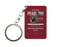 Thumbnail for PEARL 700 Key Chain design on dark red key chain