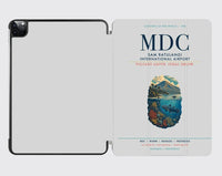 Thumbnail for Sam Ratulangi International Airport Manado (MDC) design on light gray ipad tablet case