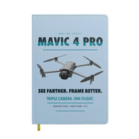 Thumbnail for DJI Mavic 4 Pro design on light blue notebook
