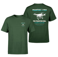 Thumbnail for DJI Phantom 3 Professional design on dark green t shirt