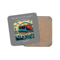 Thumbnail for The Delta Wing Debut - Designed Coasters design on gray 1-piece