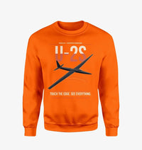 Thumbnail for U-2S Dragon Lady design on orange sweatshirt