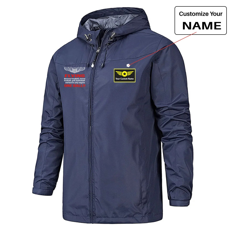 Flying One Ball Rain Jacket - view 5