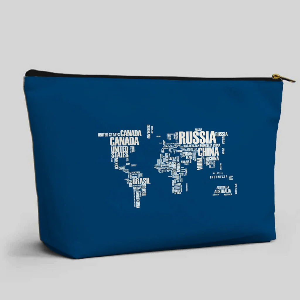 World Map Zipper Pouch - view 5