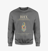 Thumbnail for Birmingham Airport BHX Sweatshirt - Gray