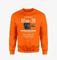 Thumbnail for GEnx-2B design on orange sweatshirt