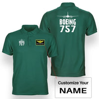 Thumbnail for Customisable Boeing 757 Polo Shirt - view 5