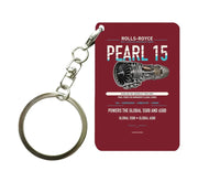 Thumbnail for PEARL 15 Key Chain design on dark red key chain