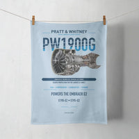 Thumbnail for PW1900G design on light blue towel