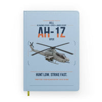 Thumbnail for Bell AH-1Z Viper design on light blue notebook
