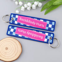 Thumbnail for Back&Body Hurts Key Chain - view 5