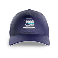 Thumbnail for Beechcraft 1900D design on dark blue printed hat