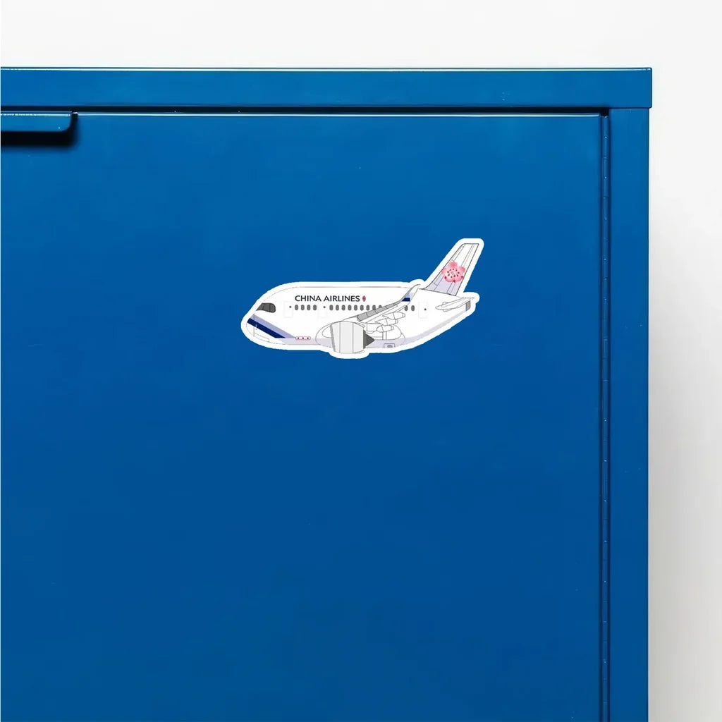 China Airlines Airbus A350 Airplanes sticker