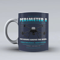 Thumbnail for Perimeter 8 Mug design on dark blue skyfront