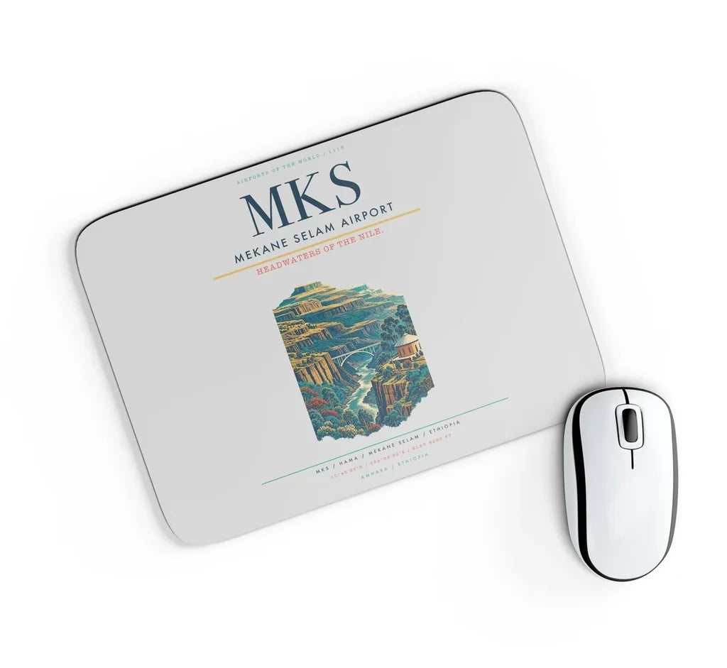 Mekane Selam Airport MKS - Light Gray