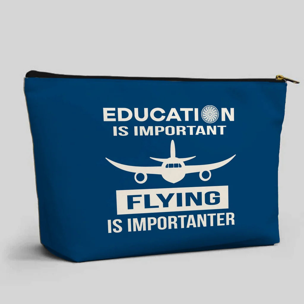 Flying is Importanter Zipper Pouch - view 5