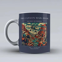 Thumbnail for VINTAGE G4285 - The Canyon Mail Hook - Ceramic Mug design on darkblue