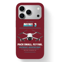 Thumbnail for DJI Mini 3 Case design on dark red iphone case