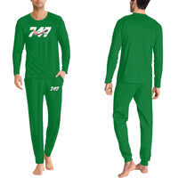Thumbnail for Super Boeing 747 Intercontinental men pajamas - Green