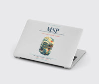 Thumbnail for Minneapolis-Saint Paul International Airport (MSP) design on light gray MacBook case