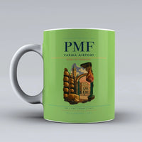 Thumbnail for Parma Airport (PMF) airport code design on light green ceramic mug