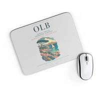 Thumbnail for Olbia Costa Smeralda Airport (OLB) design on light gray rectangle mouse pad