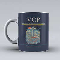 Thumbnail for Viracopos International Airport VCP Mug - Dark Blue