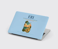 Thumbnail for Erie International Airport (Tom Ridge Field) (ERI) design on light blue MacBook case