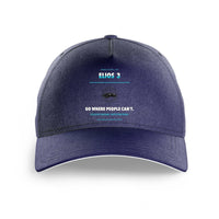 Thumbnail for Flyability Elios 3 design on dark blue printed hat