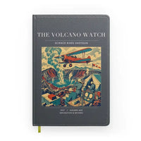 Thumbnail for VINTAGE G4042 - The Volcano Watch - Designed Notebooks design on gray