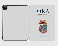 Thumbnail for Naha Airport (OKA) design on light gray ipad tablet case