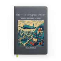 Thumbnail for VINTAGE G4293 - The Cave Of Winds Survey - Designed Notebooks design on gray