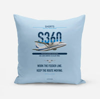 Thumbnail for Shorts 360-300 design on light blue pillow
