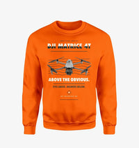 Thumbnail for DJI Matrice 4T design on orange sweatshirt