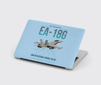 Thumbnail for EA-18G Growler design on light blue MacBook case