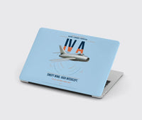 Thumbnail for Dassault Mystère IV A design on light blue MacBook case