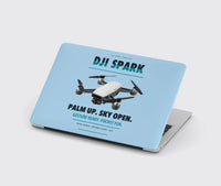 Thumbnail for DJI Spark design on light blue MacBook case