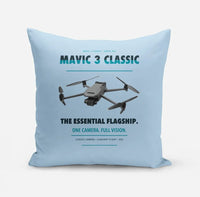 Thumbnail for DJI Mavic 3 Classic design on light blue pillow