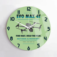 Thumbnail for Autel EVO Max 4T design on light green no frame wall clock